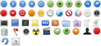 Install icons on toolbar